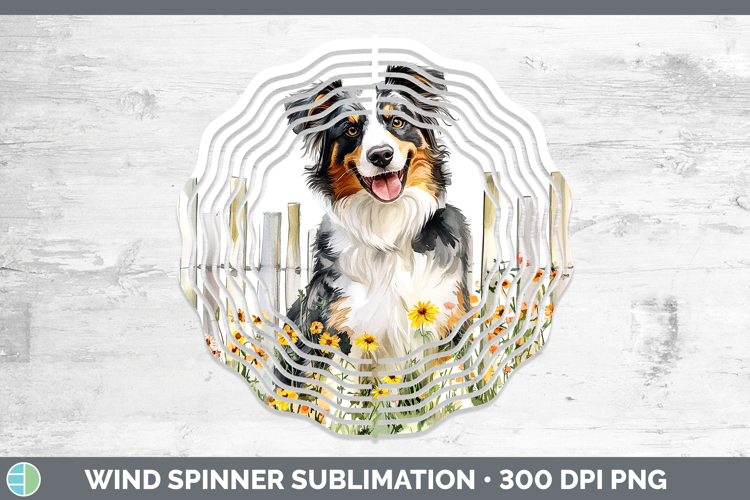 Australian Shepherd Clipart Image 2