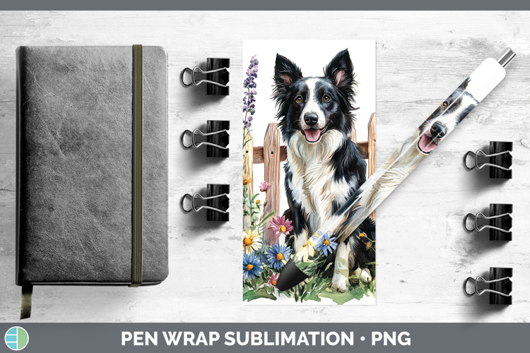 Border Collie Clipart Image 19