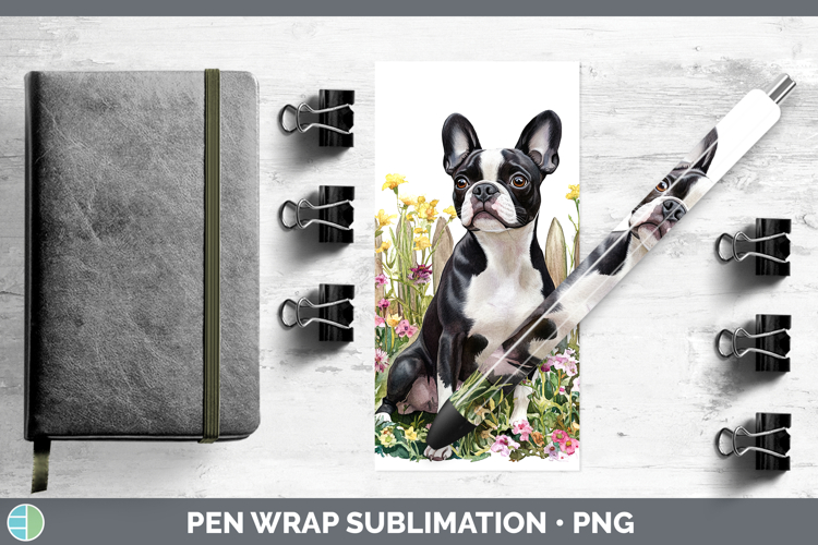 Boston Terrier Clipart Image 2