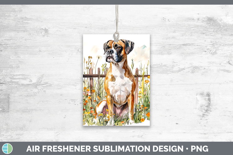 Boxer Dog Clipart Image 20