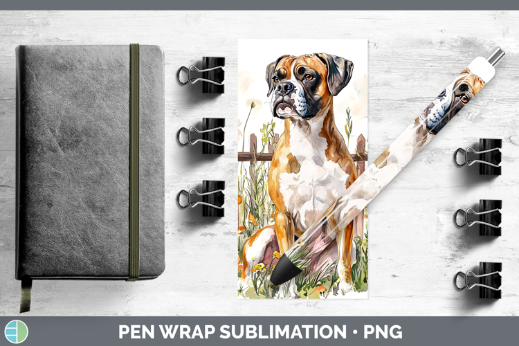 Boxer Dog Clipart Image 14