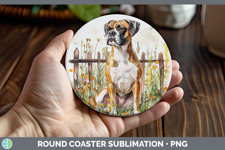 Boxer Dog Clipart Image 13