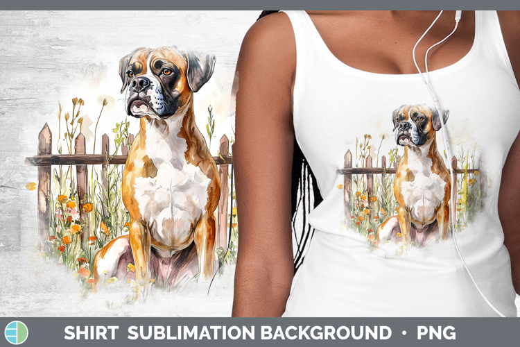 Boxer Dog Clipart Image 10