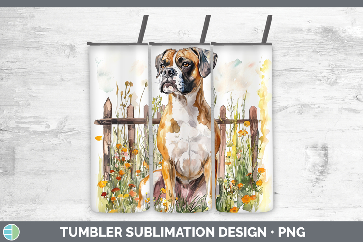 Boxer Dog Clipart Image 7