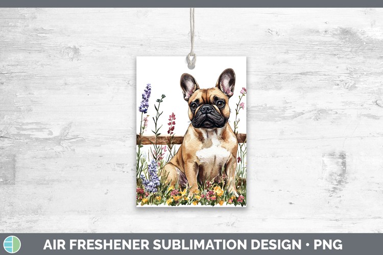 Fence Dogs 02 French Bulldog Air Freshener Sublimation Car F