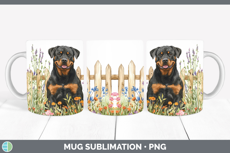 Rottweiler Clipart Image 9