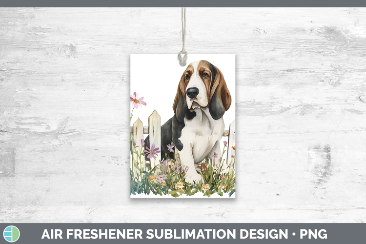 Basset Hound Clipart Image 10