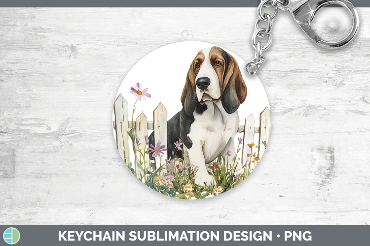 Basset Hound Clipart Image 8