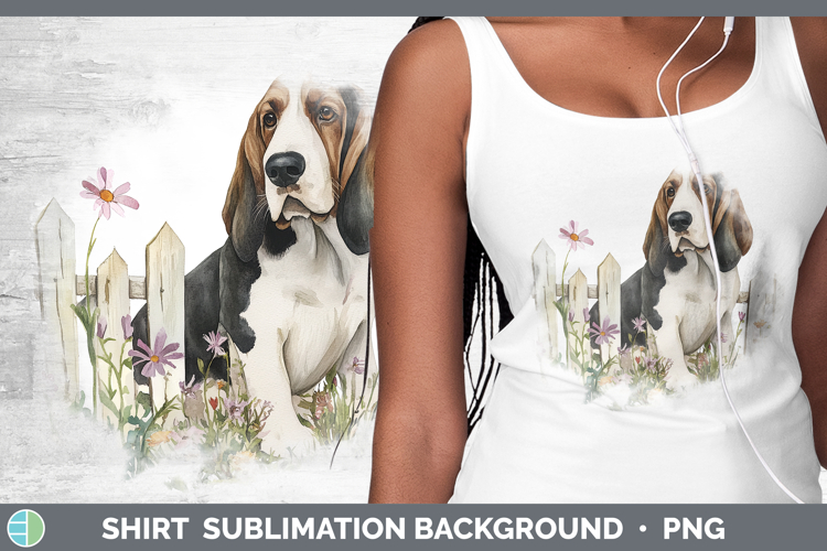Basset Hound Clipart Image 2