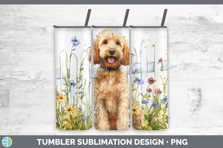 Goldendoodle Clipart Image 22