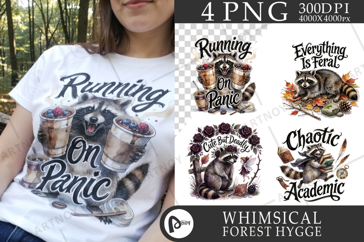 Feral Raccoon Sublimation