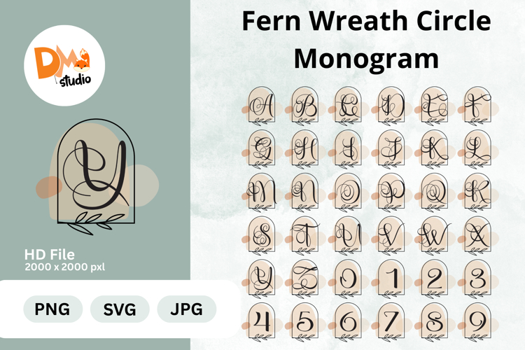 Floral Wreath Clipart Image 11