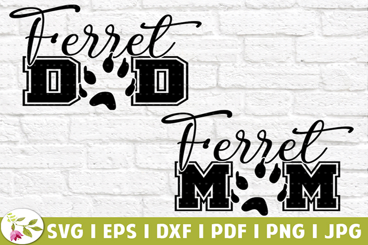 Ferret Mom SVG, Ferret Mom PNG, Ferret Mama Lover Shirt