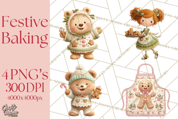 Gingerbread Cookie Clipart Image 18