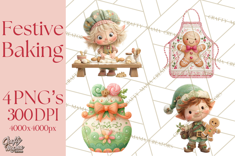 Gingerbread Cookie Clipart Image 22