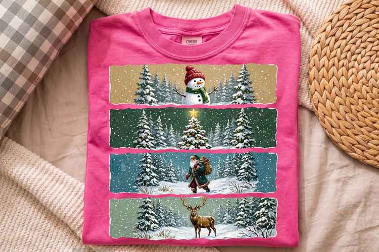 Festive Bows and Gift Sack Design,Christmas Santa Png