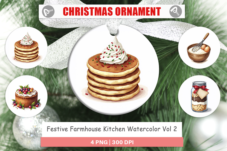 Festive Farmhouse Kitchen Ornament