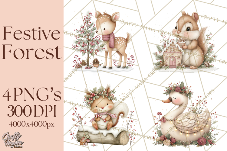 Winter Animals Clipart Image 9