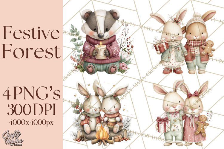 Winter Animals Clipart Image 13