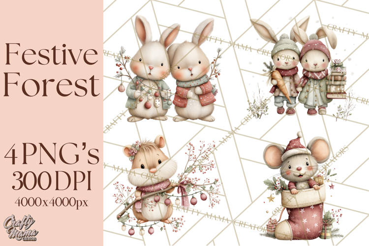 Winter Animals Clipart Image 14