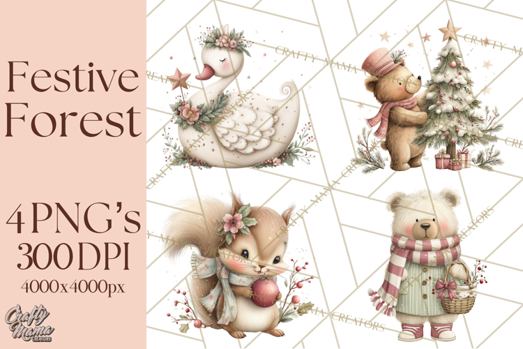 Winter Animals Clipart Image 15