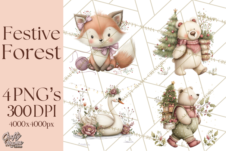 Winter Animals Clipart Image 17