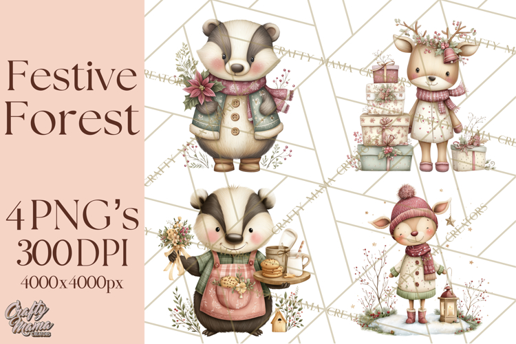 Winter Animals Clipart Image 18