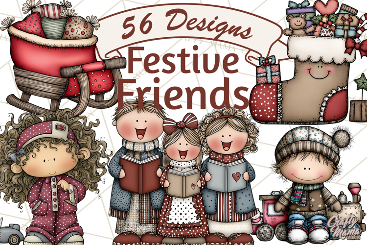 Christmas Carolers Clipart Image 20
