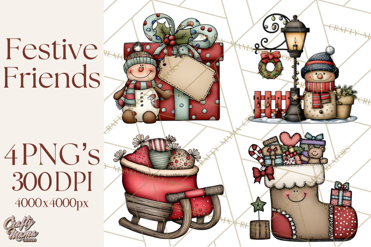 Christmas Carolers Clipart Image 6