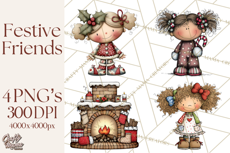 Christmas Carolers Clipart Image 12