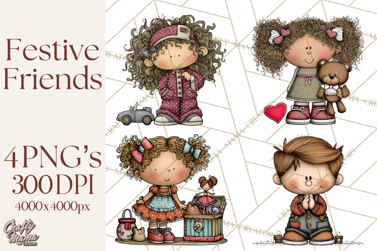 Christmas Carolers Clipart Image 14