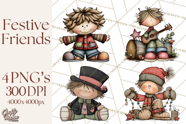Christmas Carolers Clipart Image 17