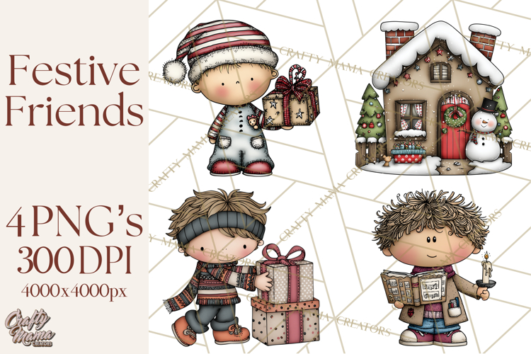Christmas Carolers Clipart Image 18