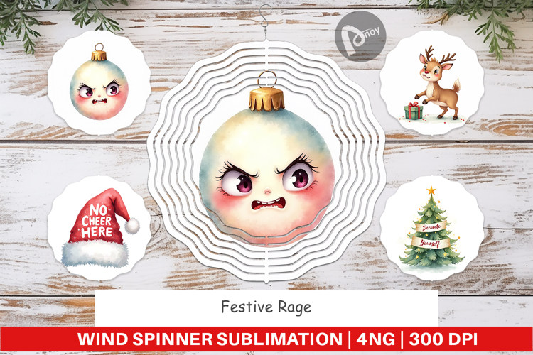Christmas Watercolor Clipart Image 7