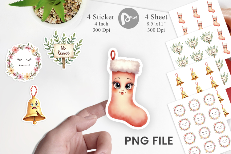 Christmas Watercolor Clipart Image 18