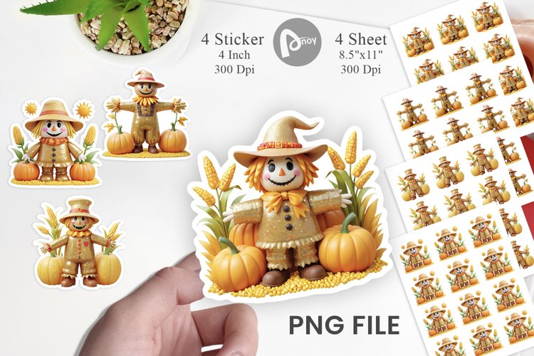 Scarecrow Clipart Image 11