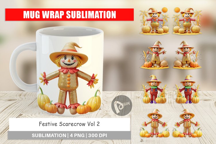 Scarecrow Clipart Image 14