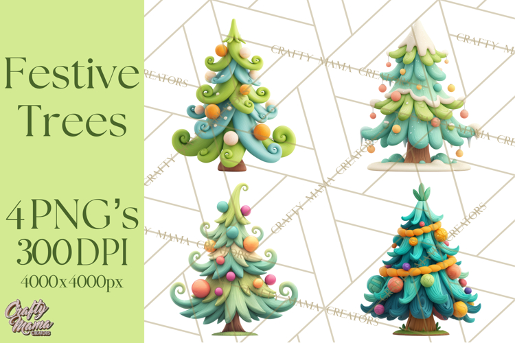 Trees Vector Image 11