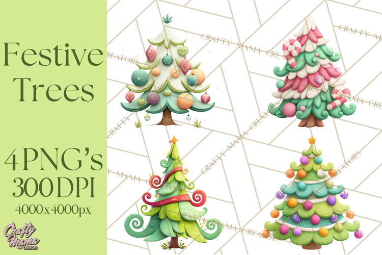 Trees Vector Image 14