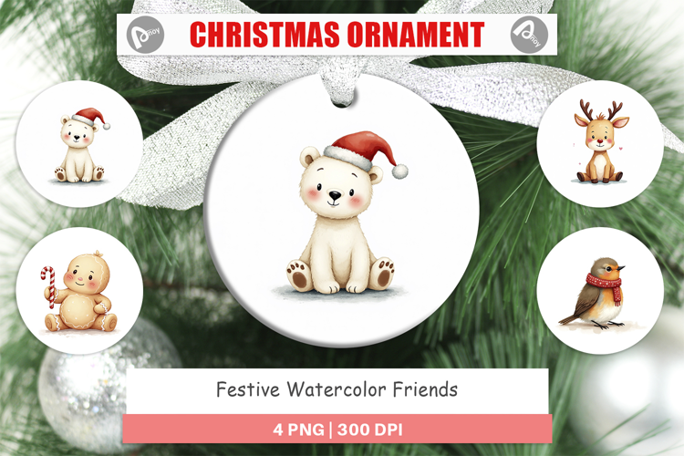 Festive Friends Ornament