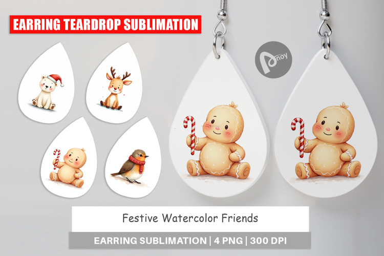Festive Friends Earring