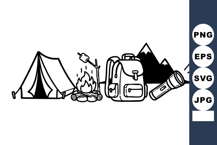 Camping Clipart Image 6