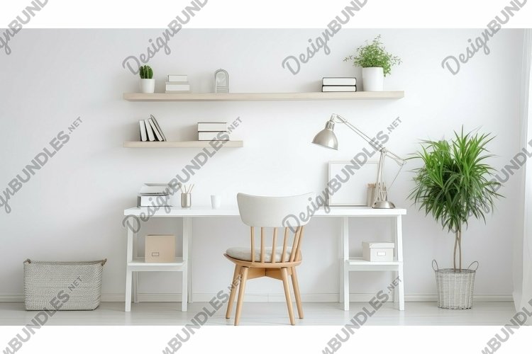 modern white interior background example image 1