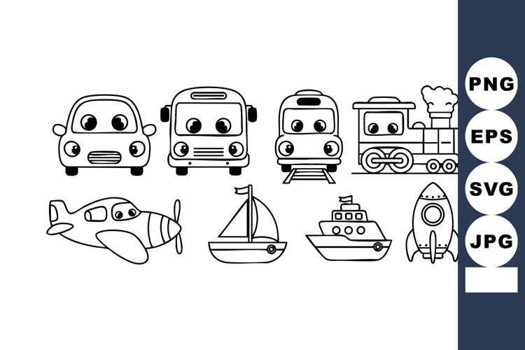 Train Clipart Image 4