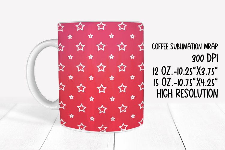 Coffee Mug Sublimation Wrap example image 1