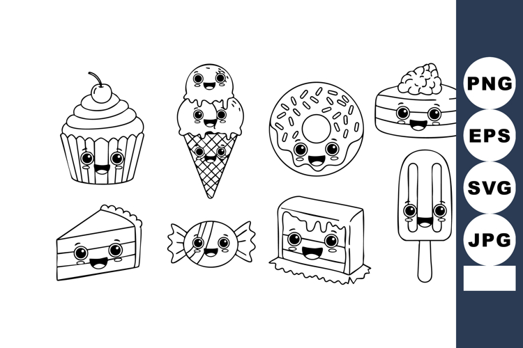Cartoon Cupcake  Image 4