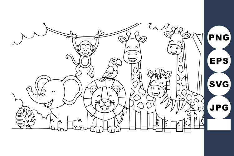 Monkey Clipart Image 2