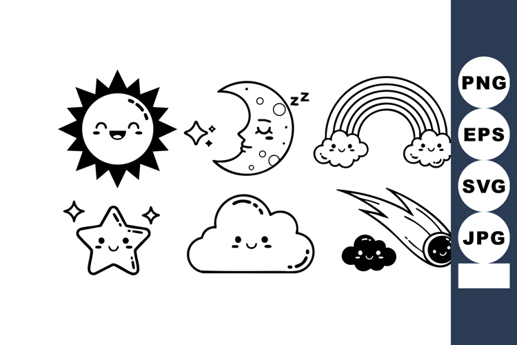 Moon Clipart Image 14