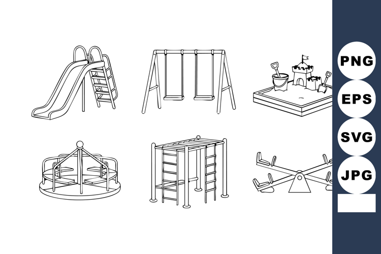 Seesaw Clipart