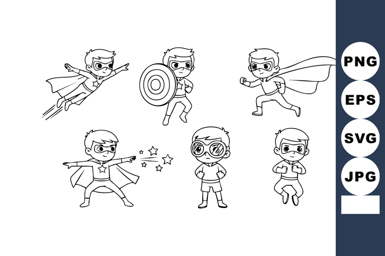 Superhero Clipart Image 2